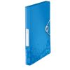 Heftbox WOW A4 blau metallic