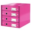 Schubladenbox Wow metallicpink