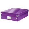 Archivbox A4 Wow metal.violett