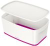 Ablagebox MyBox klein A5 weiß/pink