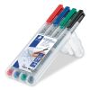 Folienstift Lumocolor M 4 Farben sort.