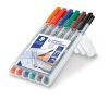 Folienstift Lumocolor M 6 Farben sort.