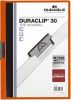 Klemmmappe Duraclip A4 orange