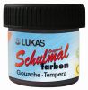 Schulmalfarbe 18ml schwarz