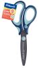 Schulschere Griffix blau links 14 cm