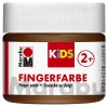 Fingerfarbe Kids braun