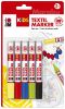 Stoffmalstift Kids Set 5ST sort.