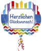 Folienballon Herzlichen Glückwunsch