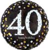 Folienballon Happy Birthday 40