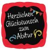 Folienballon Glückwunsch zum Abitur