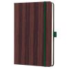 Notizbuch Nature Edition A5 dark wood