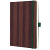 Notizbuch Nature Edition A5 dark wood