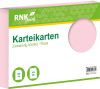 Karteikarte A4 quer 100 ST rosa