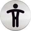 Hinweisschild WC Herren