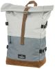 Schulrucksack Roll up two light grey