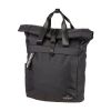 Rucksack Roll Top black melange